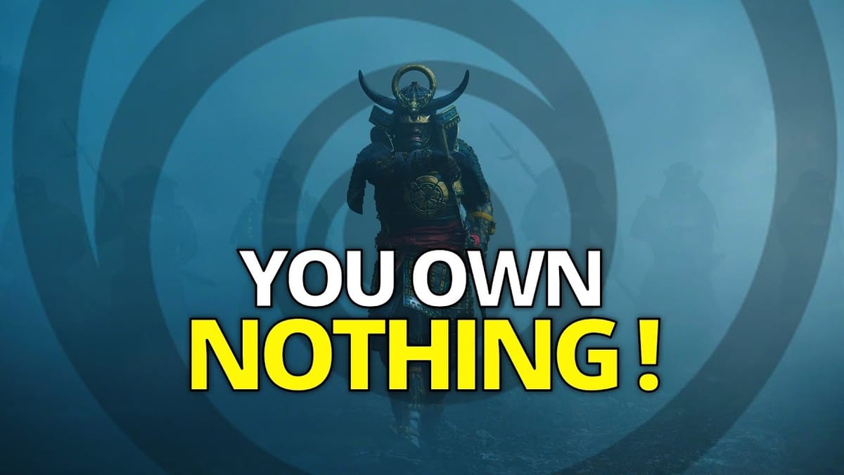 How Video Games Aren't Truly Yours
